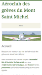 Mobile Screenshot of aeroclub-avranches.org